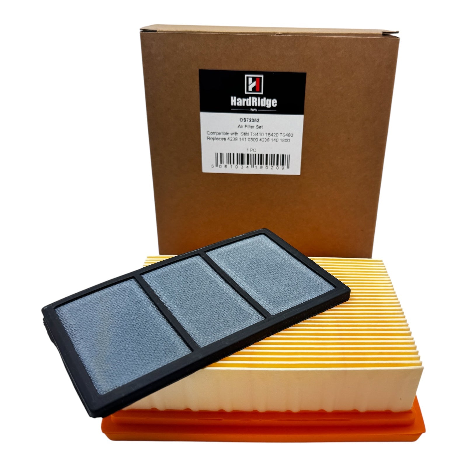 Air Filter Set Compatible With Stihl TS410 TS420 Disc Cutters OEM 4238 140 4403 - Outdoor Spares