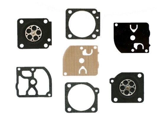 Carburettor Diaphragm Repair Kit Compatible With Zama C1Q & C3 Carbs OEM GND - 27 - Outdoor Spares