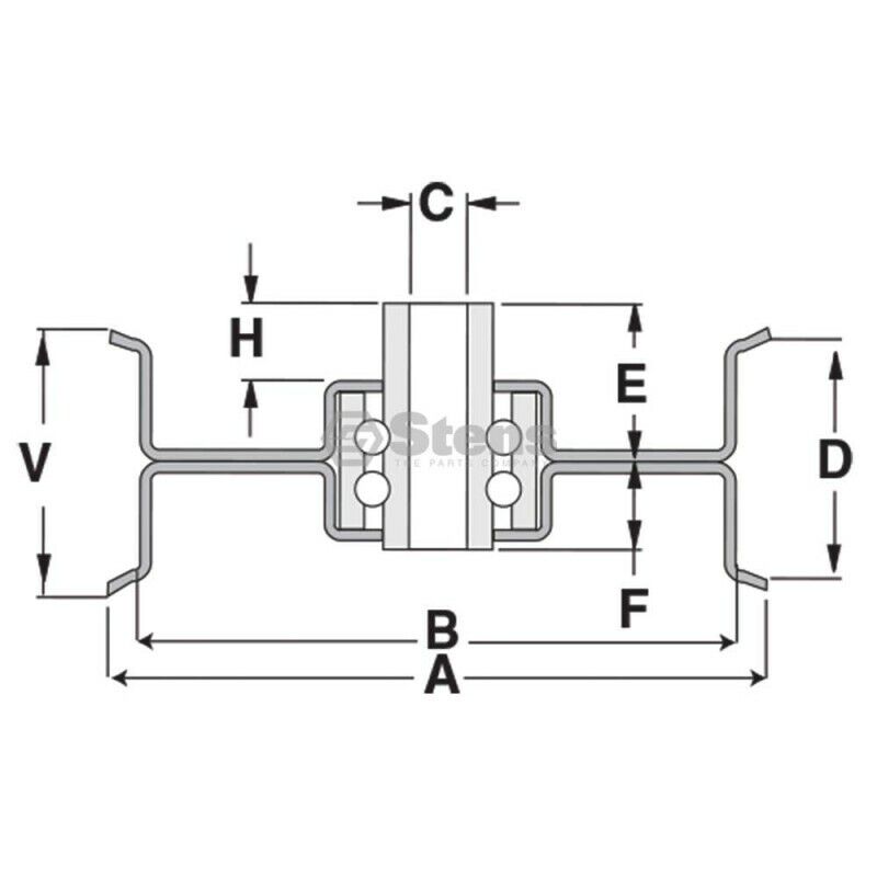 Flat Idler Pulley Compatible With AYP 42" - 44" Decks Replaces OEM 532173438 - Outdoor Spares