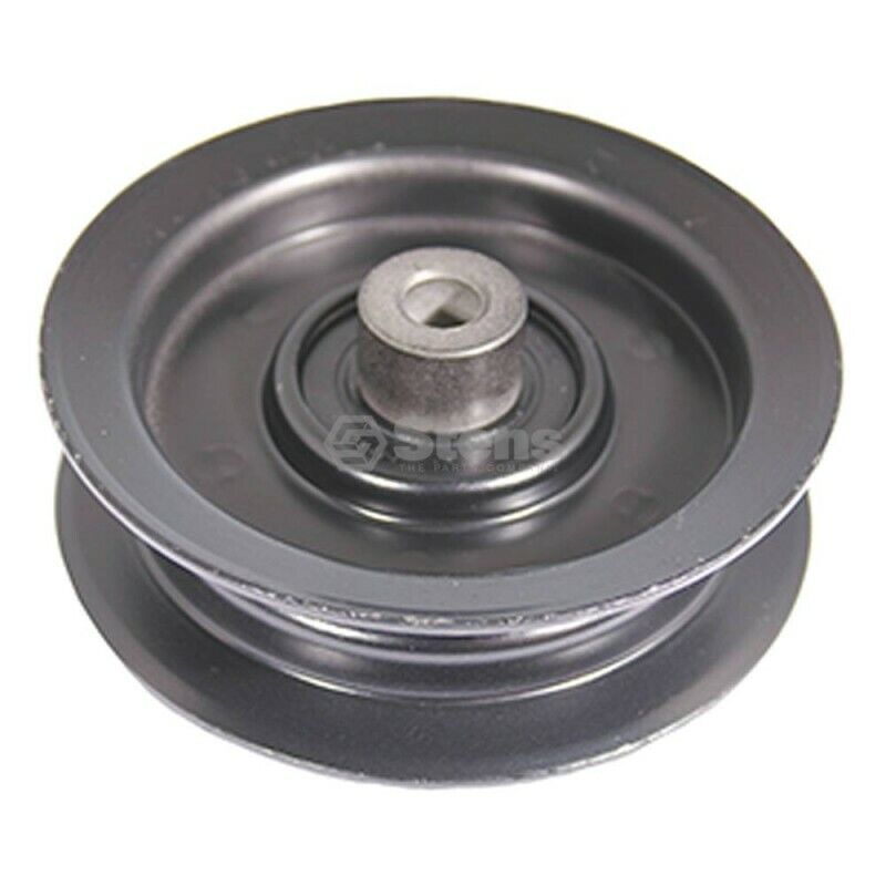 Flat Idler Pulley Compatible With AYP 42" - 44" Decks Replaces OEM 532173438 - Outdoor Spares