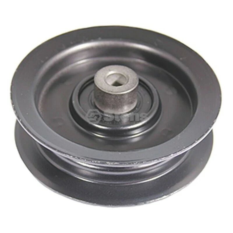 Flat Idler Pulley Compatible With John Deere GX325 GX335 GX345 OEM AM103287 - Outdoor Spares