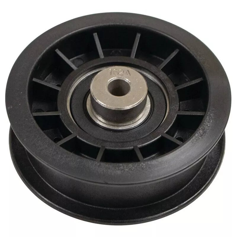 Flat Idler Pulley Compatible With John Deere Sabre GX series, LT & LTX AM104666 - Outdoor Spares