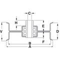 Flat Idler Pulley Compatible With Murray Lawn Tractors 1987 - 1993 with 38" Deck - Outdoor Spares