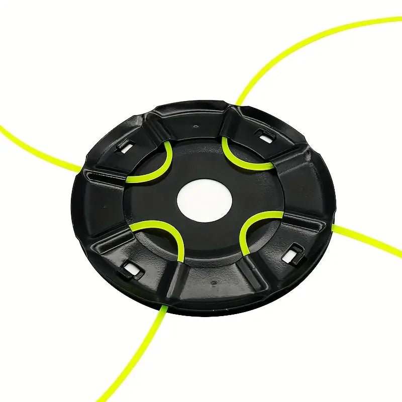 Heavy - Duty Flat Metal Trimmer Head For Low Profile Cutting - Outdoor Spares