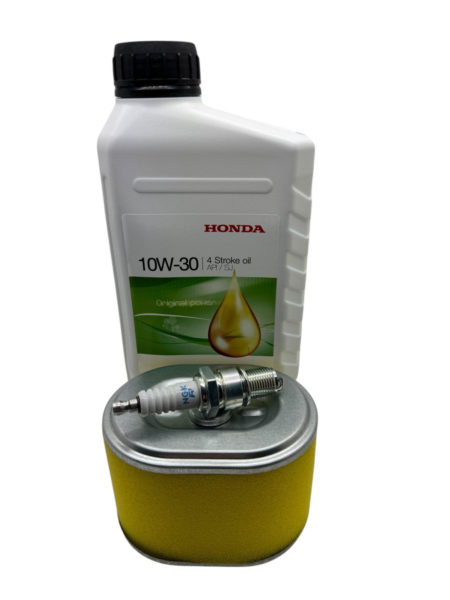 Honda GX140 GX160 Engine Service Kit Honda Oil NGK Plug Air Filter - Outdoor Spares