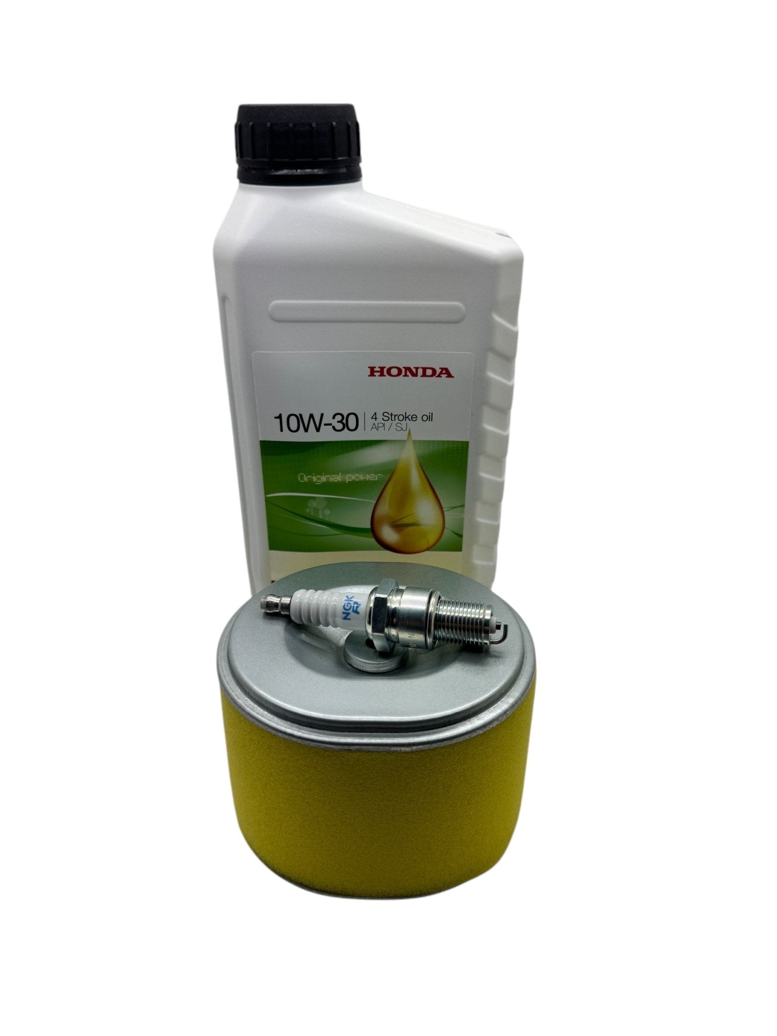 Honda GX240 GX270 Engine Service Kit Honda Oil NGK Plug Air Filter - Outdoor Spares