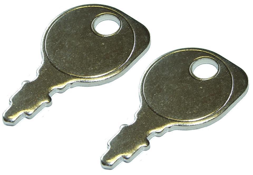 Ignition Key For Ride On Lawn Mower Twin Pack - Outdoor Spares