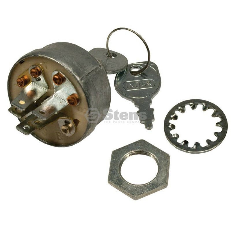 Indak Ignition Switch Compatible With Toro & AYP OEM 103990, 33 - 389 & 583731001 - Outdoor Spares