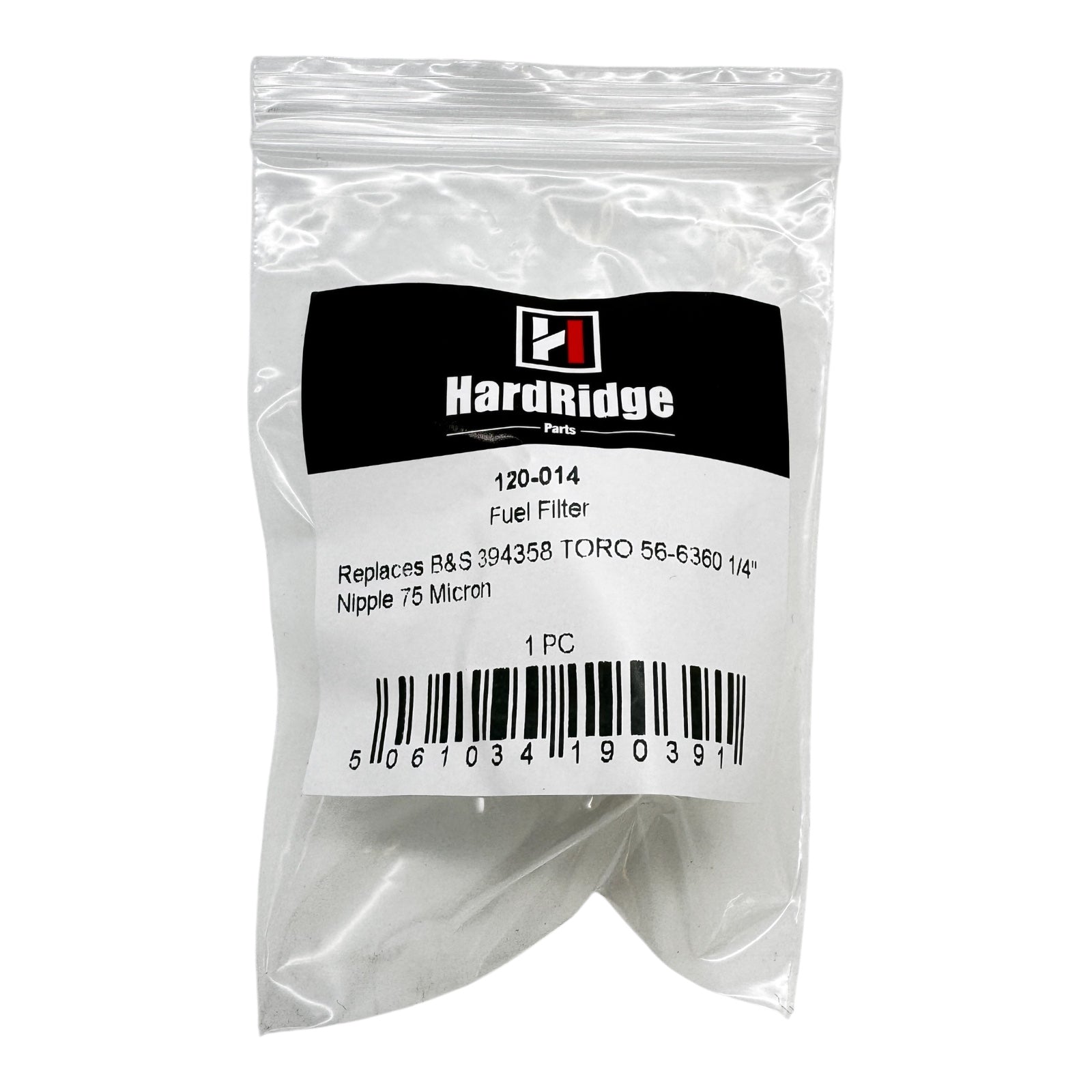Inline Fuel Filter With 6mm Inlet & Outlet Compatible With Briggs & Stratton - Outdoor Spares