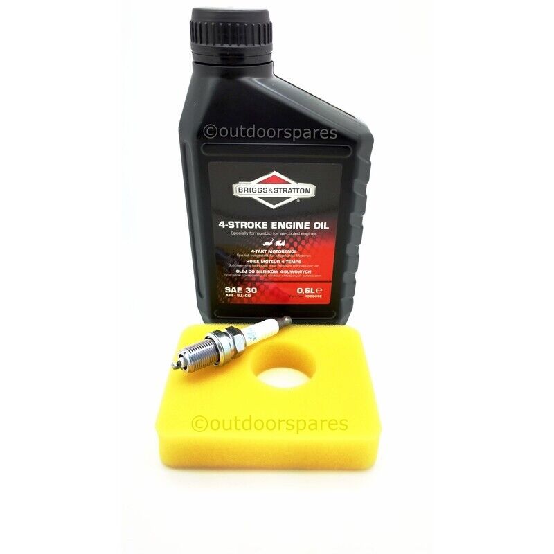 Lawnmower Engine Tune Up Kit Compatible With Briggs & Stratton 450E 500E & 550E - Outdoor Spares