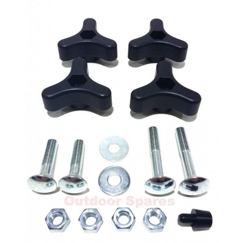 MacAllister MPRM42SP Handle Fixing Kit Fits MPRM 46SP 381008691/0 Genuine Part - Outdoor Spares
