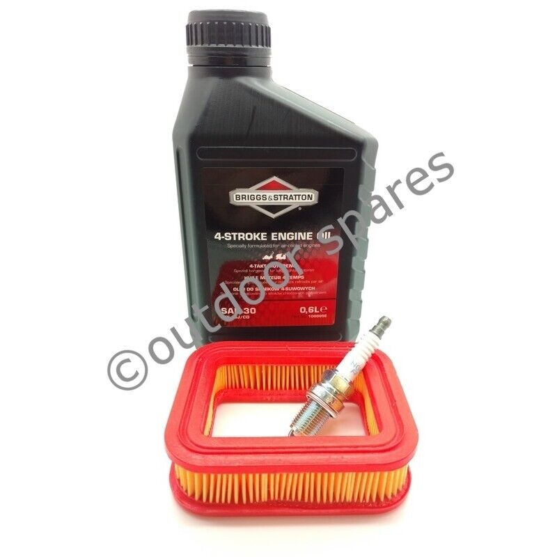 Mountfield RSC100 Lawnmower Engine Tune Up Kit Fits HP164 S421R PD SP164 - Outdoor Spares
