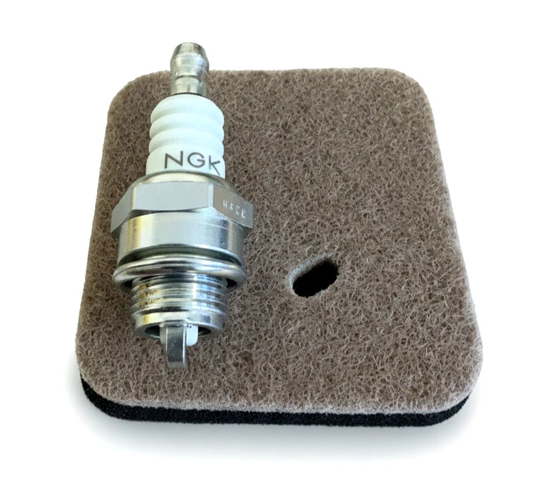 Air Filter & Spark Plug Tune Up Kit Compatible With Stihl HS45 HL45 KM55 FC55
