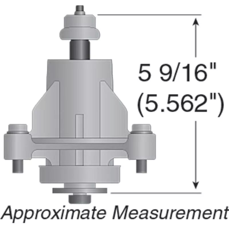Spindle Assembly Compatible with Jonsered LT19A LT2119A Replaces OEM 532174358 - Outdoor Spares