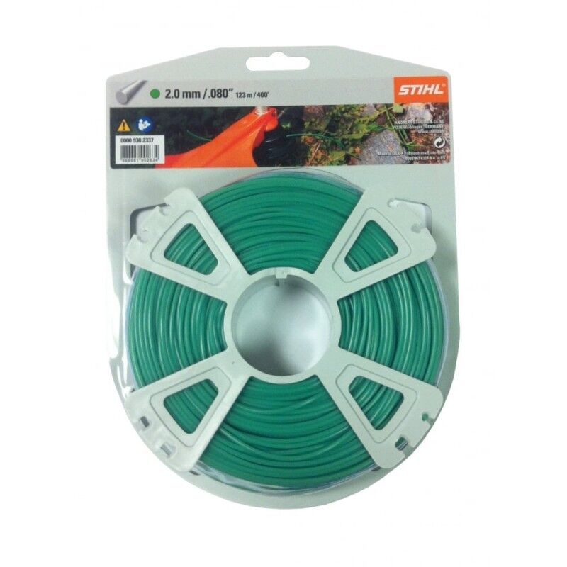 Stihl 2mm x 123m/400ft Nylon Grass Trimmer Cord Part No.0000 930 2337 - Outdoor Spares