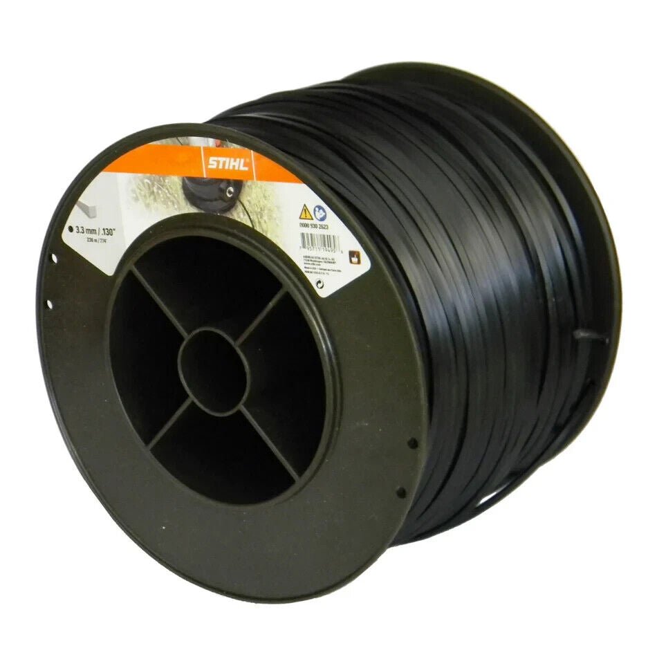 Stihl Nylon Line 3.3mm x 228m / 748ft 0000 930 2623 Square Profile - Outdoor Spares