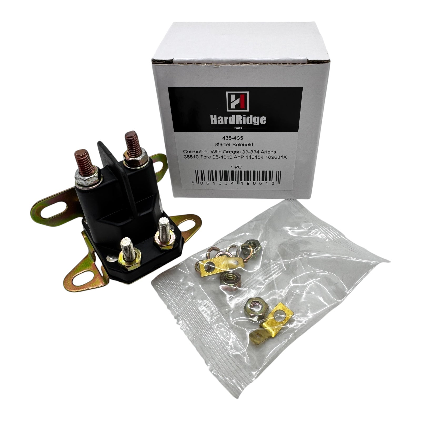 Universal Double Terminal Lawnmower Starter Solenoid - Outdoor Spares