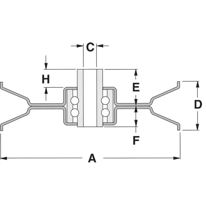 V - Idler Pulley Compatible With John Deere X300 & X304 Replaces OEM AM136357 - Outdoor Spares