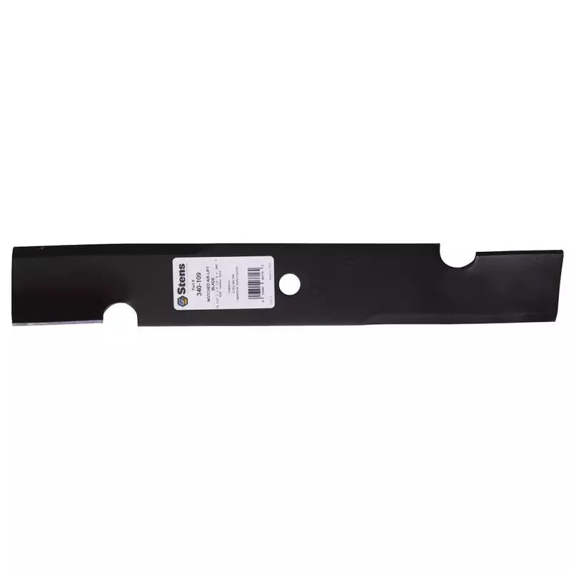 16" Lawnmower Notched Air Lift Blade Compatible With John Deere OEM TCU37209 - Outdoor Spares