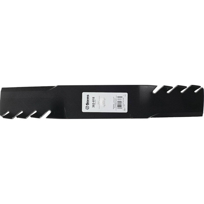 18" Toothed Lawnmower Blade Compatible With Bobcat 36" & 54" Deck 2722543 - 02 - Outdoor Spares