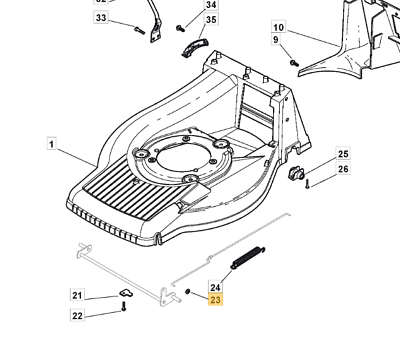 Mountfield Starlock Washer Fits SP555 SP554 SP505R 112604898/0