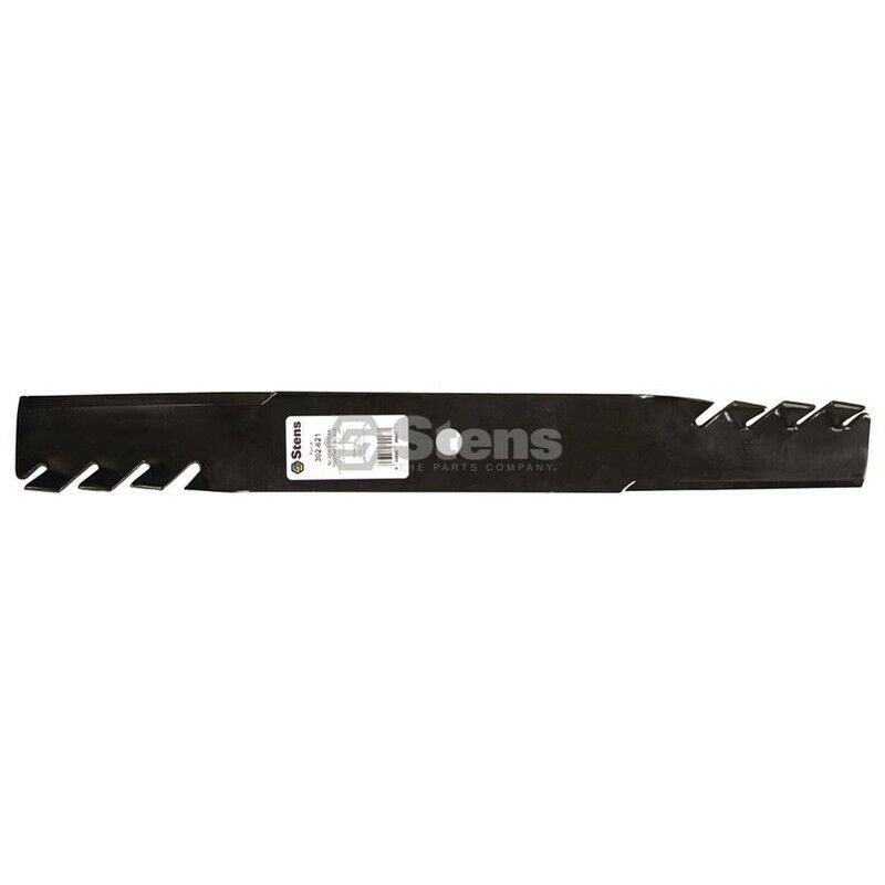 21" Toothed Lawnmower Blade Compatible With Hustler Lawnmower OEM 794859, 795252 - Outdoor Spares