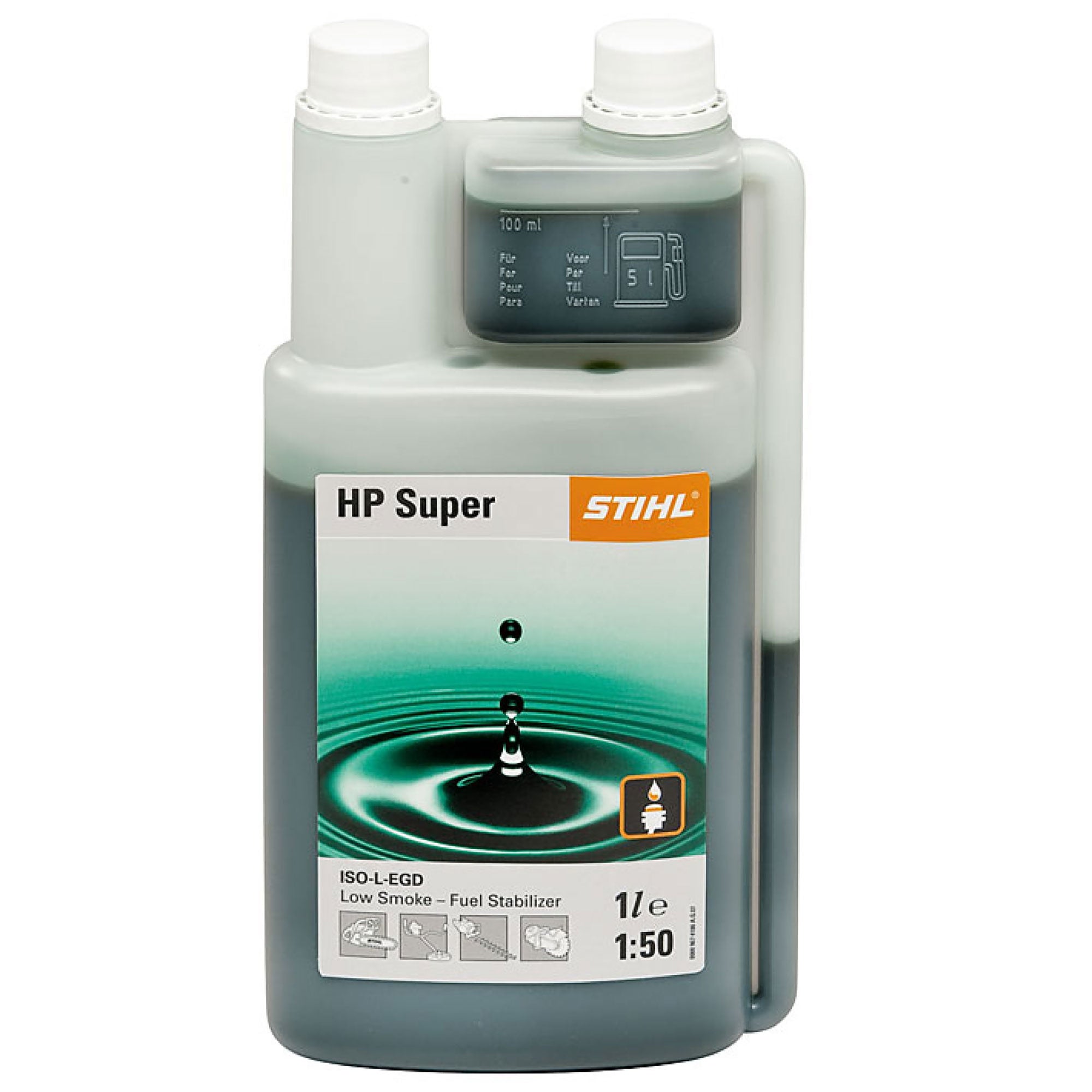 Stihl 2 Stroke Oil HP Super Semi Synthetic 1 Litre Bottle 0781 319 8053