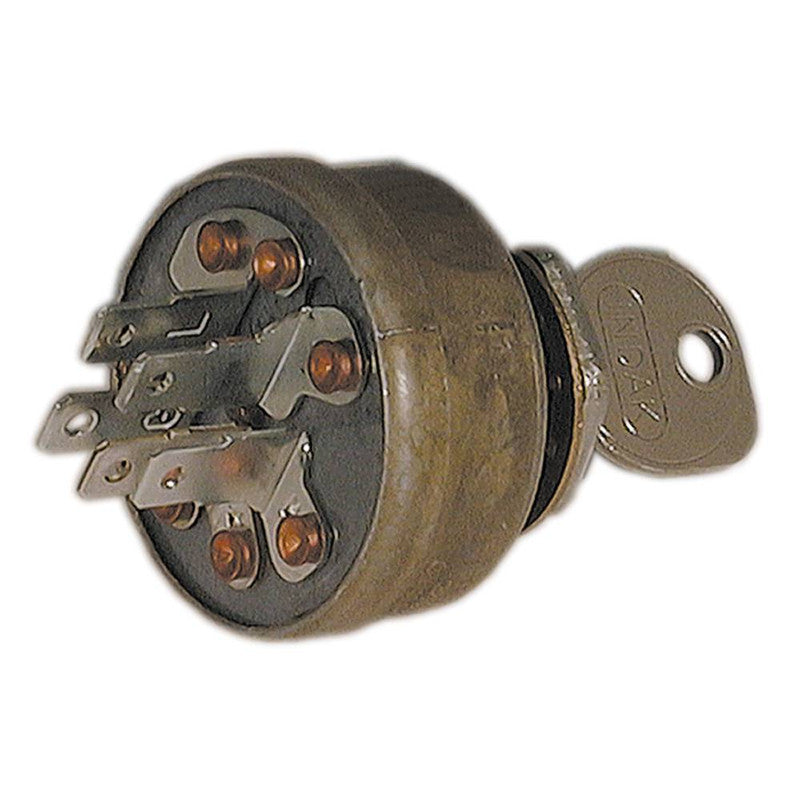 Indak Ignition Switch Compatible With Troy-Bilt 13025, 13026 & 13027 OEM 1750979