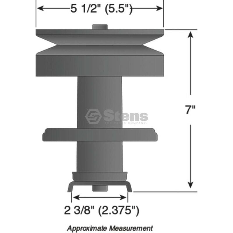 Spindle Assembly Compatible with Husqvarna Replaces OEM 532105891 532121676