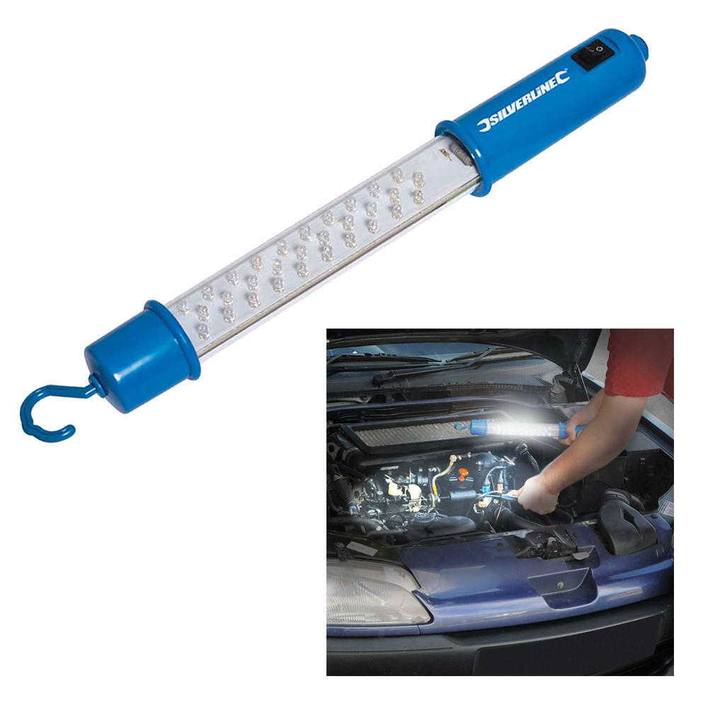 LED Inspection Lamp Rechargeable Extra Bright Lasts Up To 8 Hrs