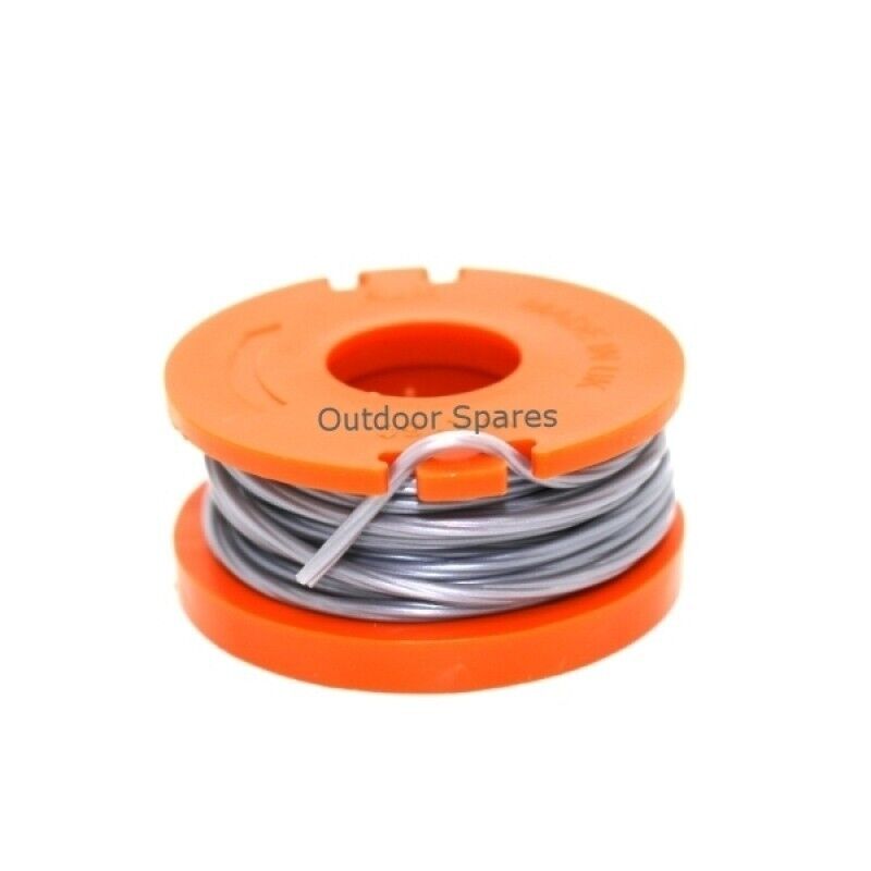 Grass Trimmer Spool and Line Compatible With Worx WG150 WG151 WG155 WG160 WG166