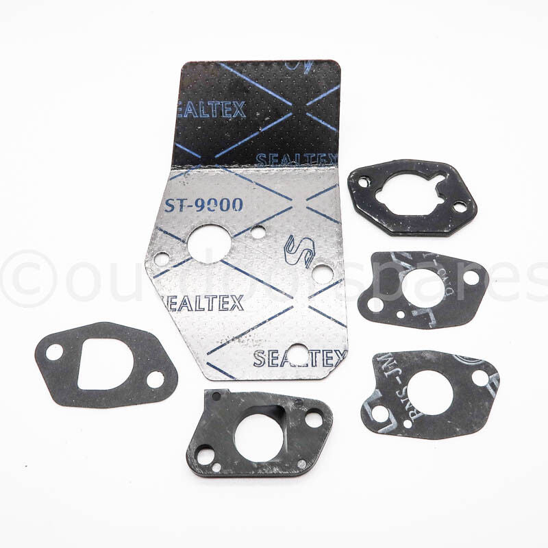 Mountfield RM45 RM55 Carburettor Gasket Set Fits SP474 SP536 118550248/0