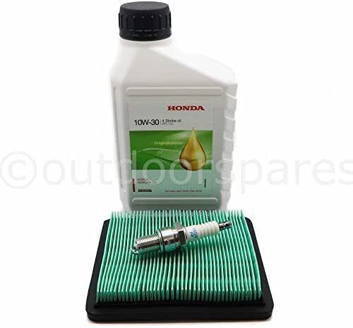 Honda IZY Lawnmower Service Kit, Genuine 10W30 Oil NGK Plug & Quality Air Filter