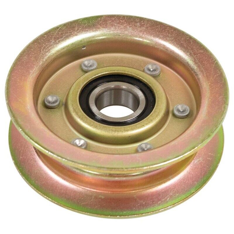 Flat Idler Pulley Compatible With John Deere L110-L130, S100 S120 OEM GY22172