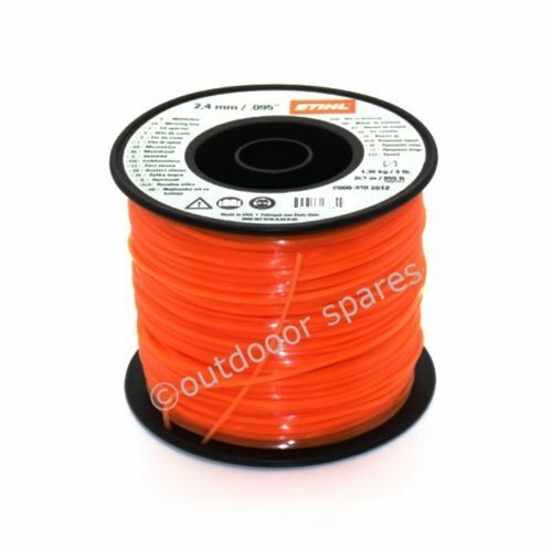 Stihl 2.4mm x 830ft Square Strimmer Nylon Line Autocut TrimCut 25-2 C25 40-4