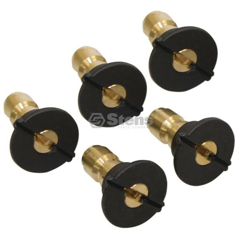 Stens Pressure Washer Soap Chemical Nozzle 65° Spray Angle Pack Of 5