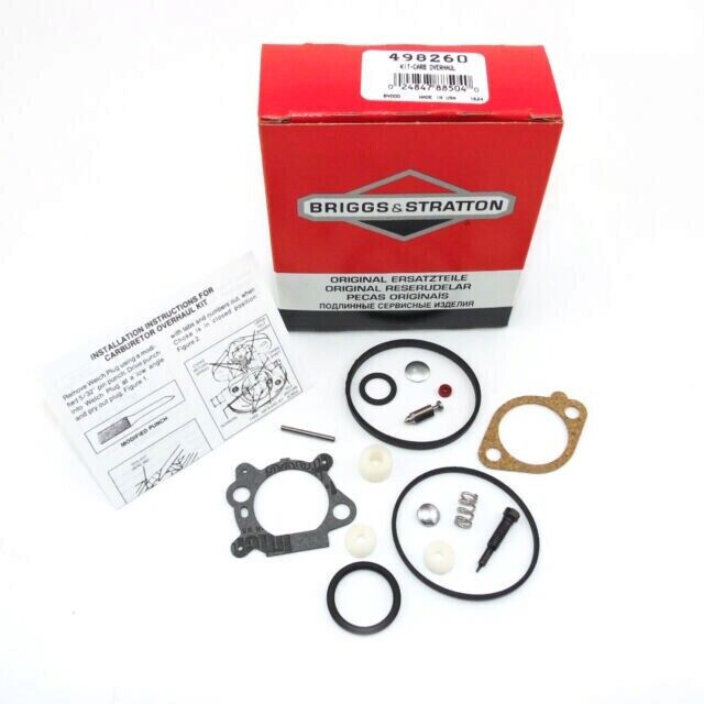 Briggs & Stratton Quantum Carburettor Overhaul Repair Kit Part No. 498260