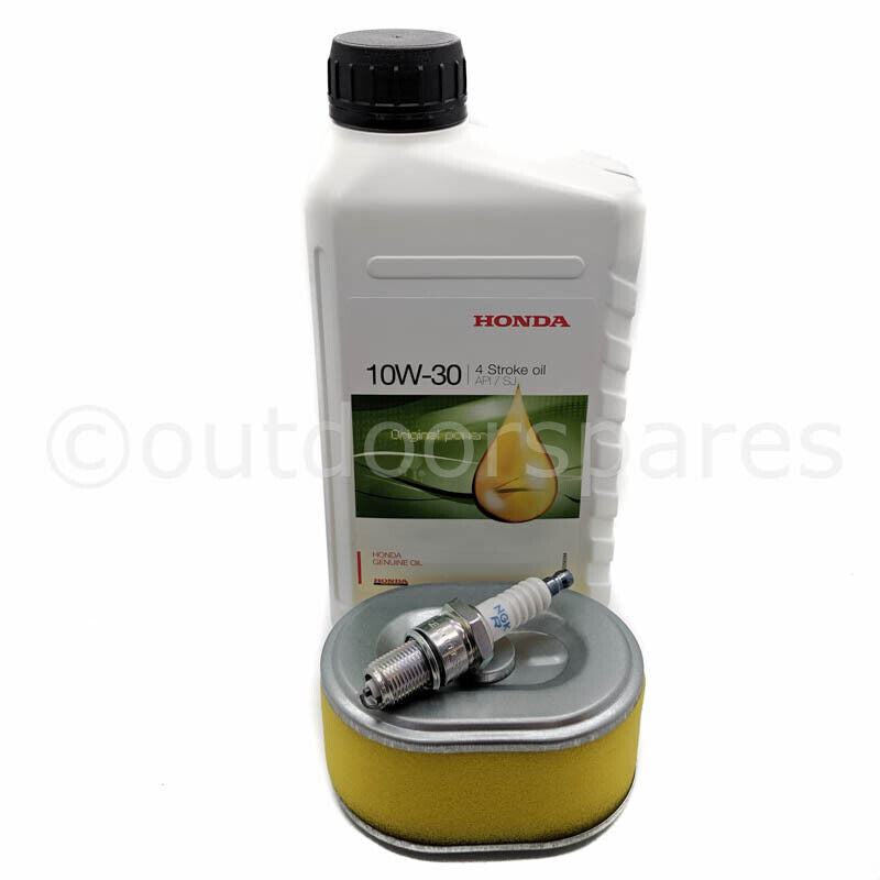 Honda GX110 GX120 Engine Service Kit Honda Oil NGK Plug Air Filter