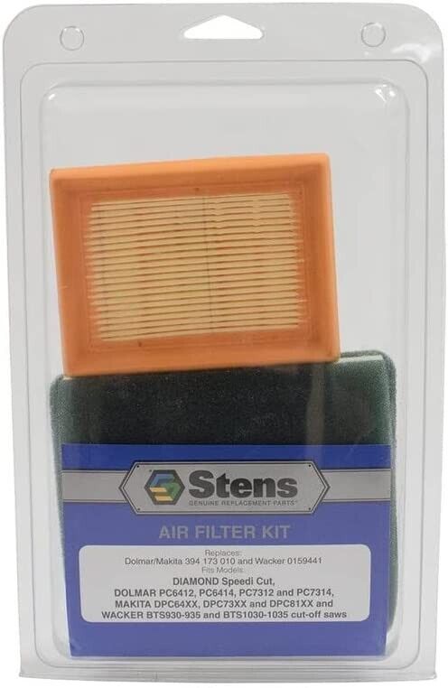 Air Filter Kit Compatible With Dolmar PC6412, PC6414 & PC7312 Cut - Off Saws - Outdoor Spares