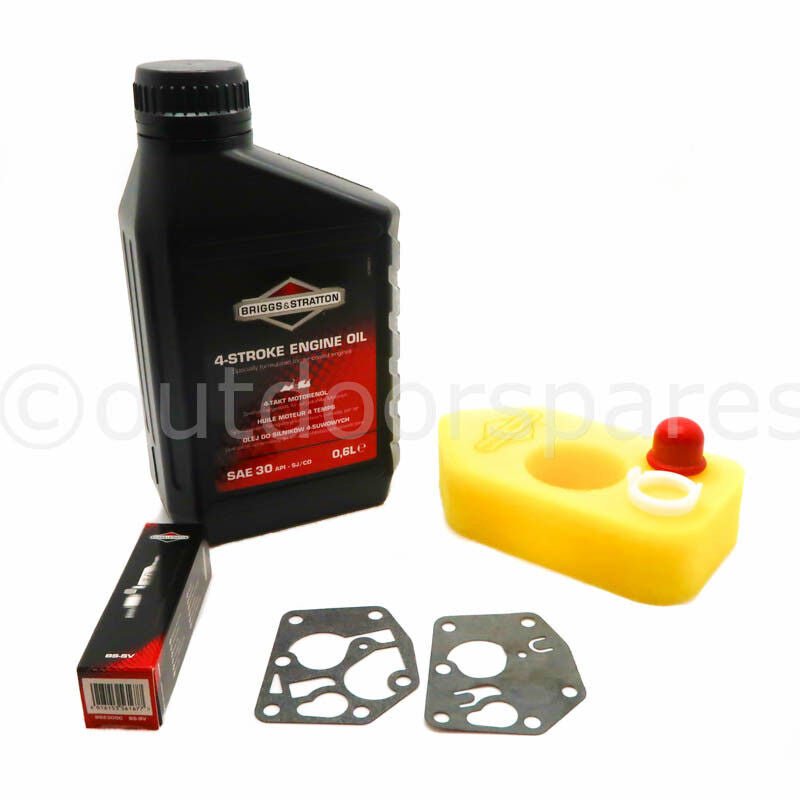 Briggs & Stratton Classic / Sprint Lawnmower Engine Service Kit All Genuine Parts - Outdoor Spares