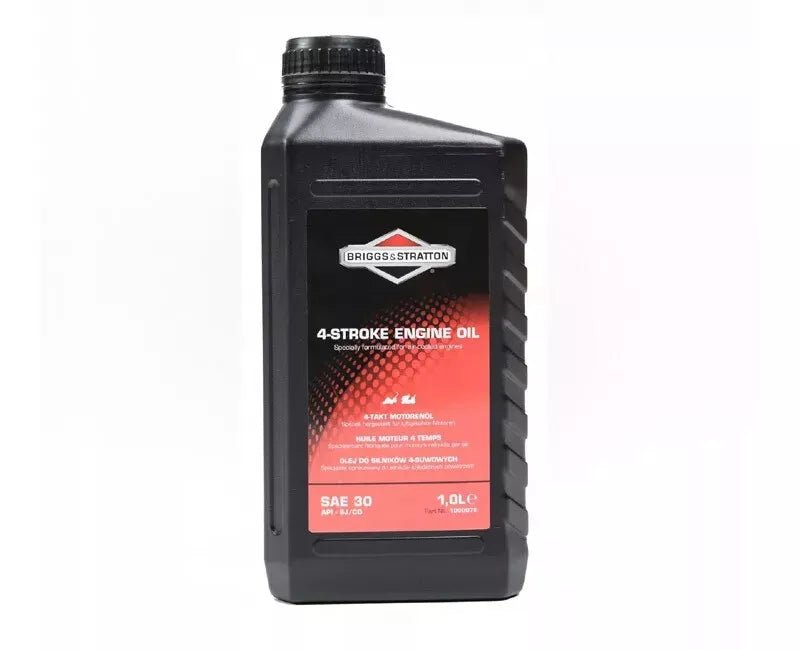 Briggs & Stratton Engine Oil SAE30 Lawnmower 1 Litre - Outdoor Spares