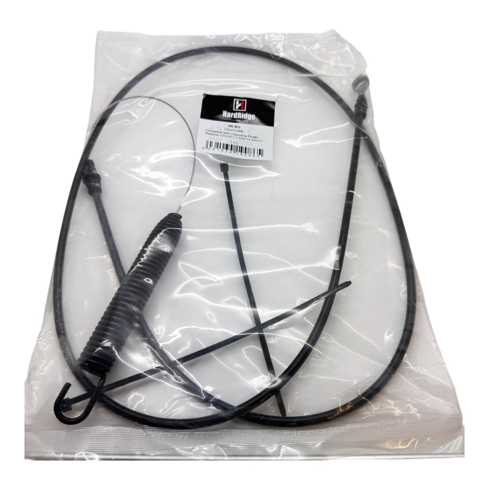 Clutch Cable Compatible With Husqvarna CT126 LTH1438 YT1942 Tractor OEM 532435111 - Outdoor Spares