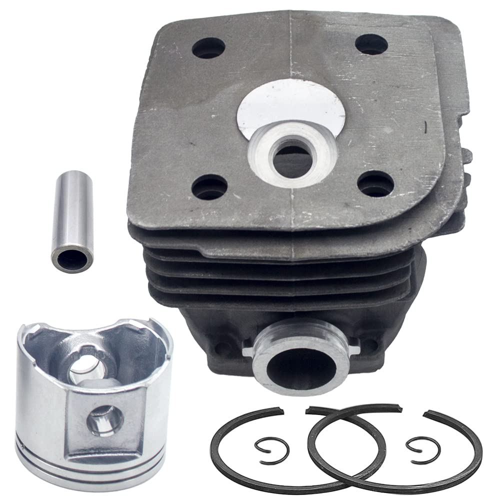 Cylinder & Piston Assembly Compatible With Husqvarna 385 & 390 OEM 537 16 97 - 71 - Outdoor Spares