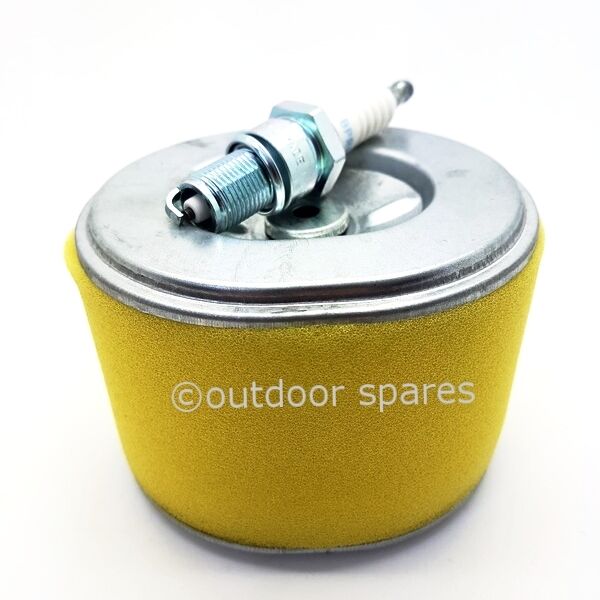 Honda GX240 & GX270 Air Filter & NGK Spark Plug Kit Quality Aftermarket Parts - Outdoor Spares