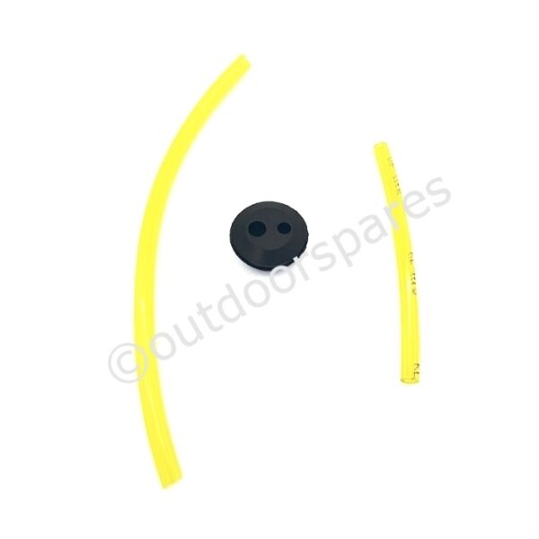 Mac Allister MBCP254 Fuel Line and Grommet Genuine Replacement Parts - Outdoor Spares