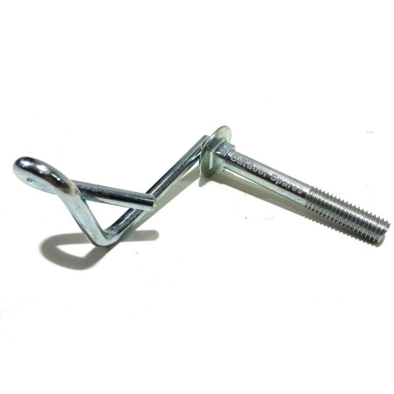 MacAllister MC484HP Bolt & Pull Cord Guide Fits MC484SP 181003801/1 Genuine Part - Outdoor Spares