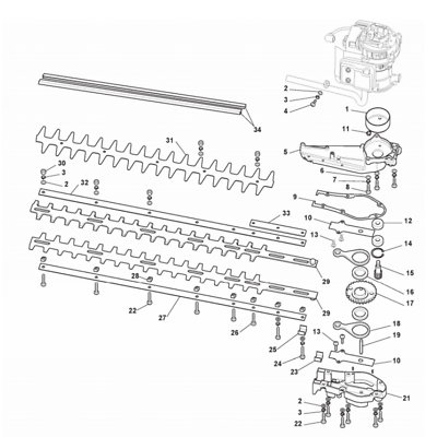 MacAllister MHTP245 Clutch Drum Fits MHTP24 - 2 MHTP245 - 2 123050010/0 Genuine - Outdoor Spares