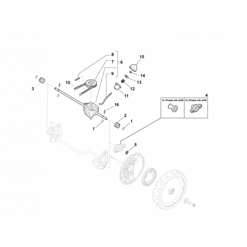 Mountfield Lawnmower Spring Guide Bush Fits SP425 SP465 S421 PD 122041957/1 - Outdoor Spares