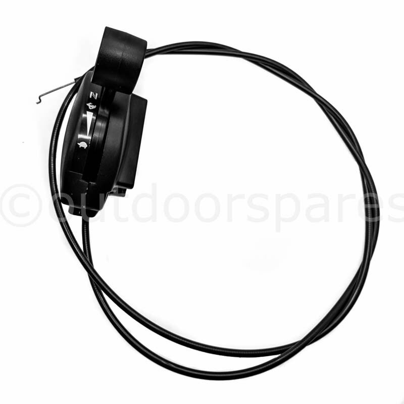 Mountfield Petrol Lawnmower Throttle Cable SP555RV, SP556BV, S501RPD 181005541/0 - Outdoor Spares