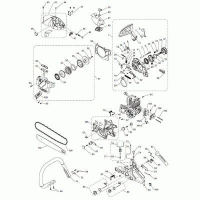 Mountfield Recoil Spring Compatible With MC438 & MC640 Part Number 118800753/0 - Outdoor Spares